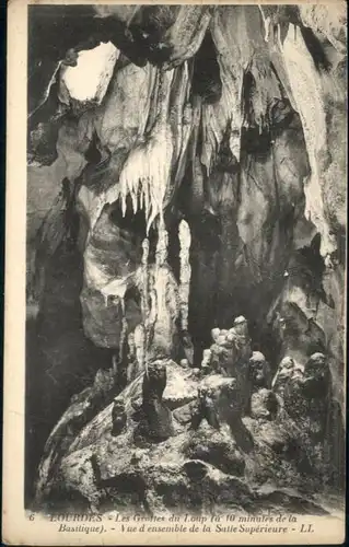 Lourdes Hautes Pyrenees Lourdes Hoehle Grotte Loup * / Lourdes /Arrond. d Argeles-Gazost