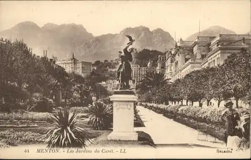 Menton Alpes Maritimes Menton Jardin Carei * / Menton /Arrond. de Nice