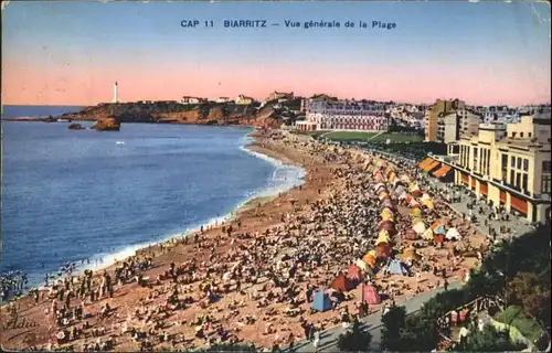 Biarritz Pyrenees Atlantiques Biarritz Plage x / Biarritz /Arrond. de Bayonne