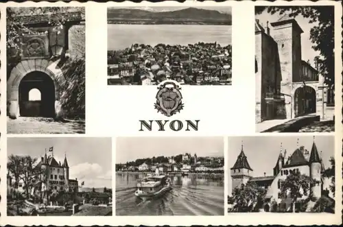 Nyon VD Nyon Schiff x / Nyon /Bz. Nyon