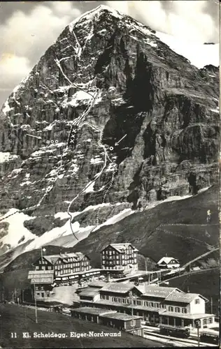 Kleine Scheidegg Wengen Kleine Scheidegg Eiger Nordwand x / Scheidegg, Kleine /Rg. Wengen