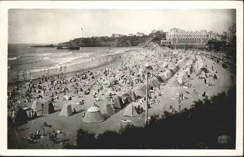 Biarritz Pyrenees Atlantiques Biarritz Strand x / Biarritz /Arrond. de Bayonne