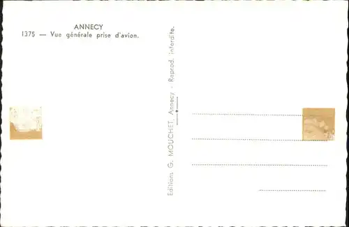 Annecy Haute-Savoie Annecy Fliegeraufnahme * / Annecy /Arrond. d Annecy