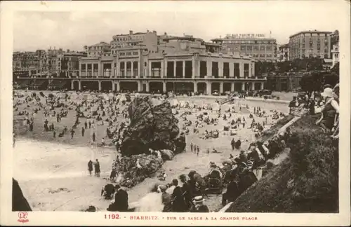 Biarritz Pyrenees Atlantiques Biarritz La Grande Plage * / Biarritz /Arrond. de Bayonne