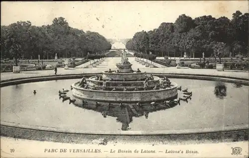 Versailles Yvelines Versailles Park Le Bassin de Laione x / Versailles /Arrond. de Versailles