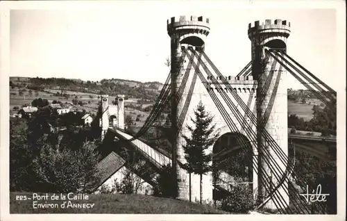 Annecy Haute-Savoie Annecy Pont de la Caille x / Annecy /Arrond. d Annecy