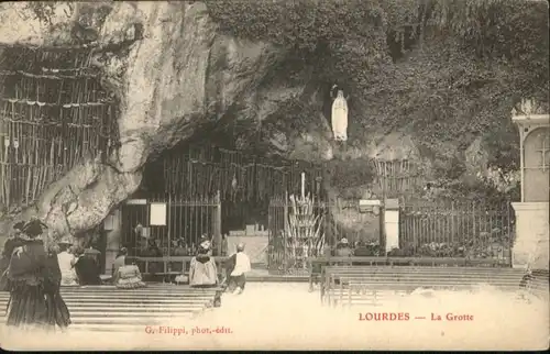 Lourdes Hautes Pyrenees Lourdes La Grotte * / Lourdes /Arrond. d Argeles-Gazost