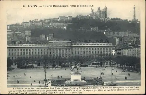 Lyon France Lyon Place Bellecour * / Lyon /Arrond. de Lyon