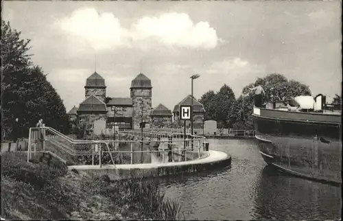 Minden Westfalen Minden Schachtschleuse * / Minden /Minden-Luebbecke LKR