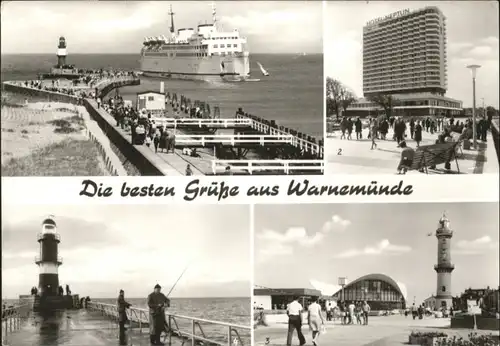 Warnemuende Ostseebad Warnemuende Faehrschiff Warnemuende Hotel Neptun x / Rostock /Rostock Stadtkreis