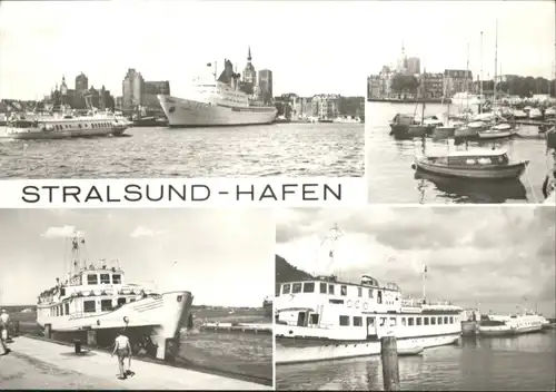 Stralsund Mecklenburg Vorpommern Stralsund Hafen Schiffe x / Stralsund /Stralsund Stadtkreis