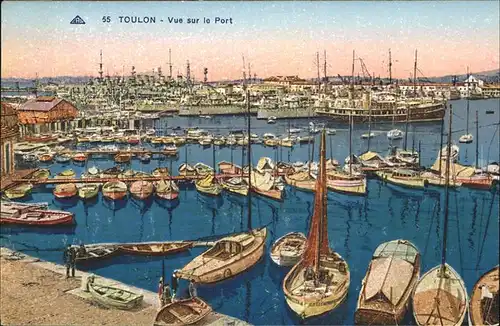 Toulon Port Kat. Toulon