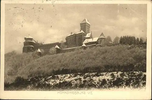 Hohkoenigsburg  Kat. Orschwiller
