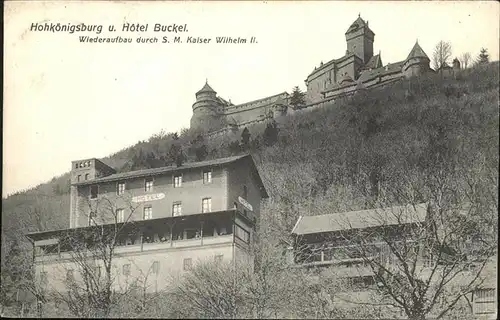 Hohkoenigsburg Hotel Buckel Kat. Orschwiller