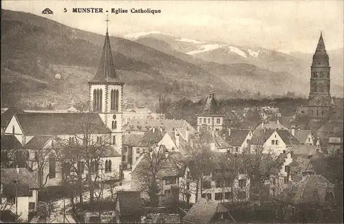 Munster Elsass Eglise Catholique Kat. Munster