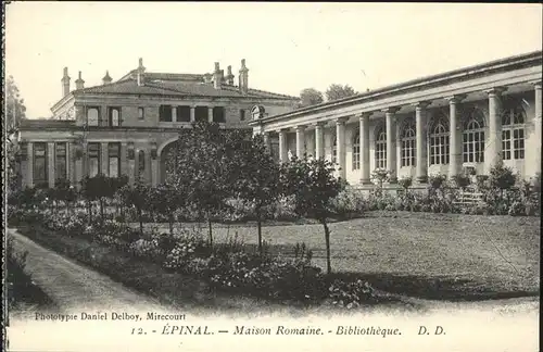 Epinal Bibliotheque Kat. Epinal