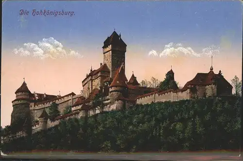 Hohkoenigsburg  Kat. Orschwiller