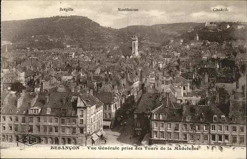 Besancon Vue generale Kat. Besancon