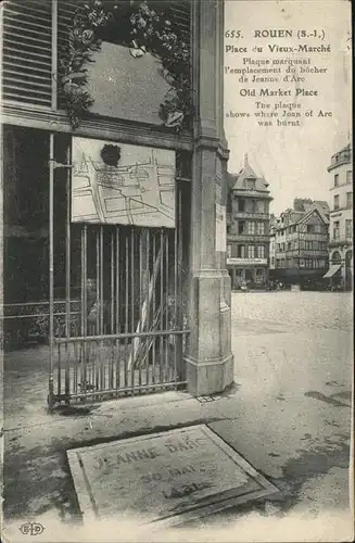 Rouen Olace Vieux-Marche Kat. Rouen