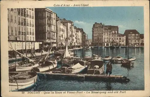 Toulon Quai Sinse Vieux Port Kat. Toulon