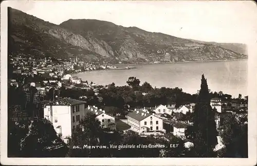 Menton Vue generale Kat. Menton