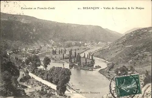 Besancon Vallee Casamene Ile Malpas Kat. Besancon