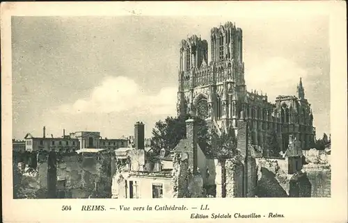 Reims Cathedrale Kat. Reims