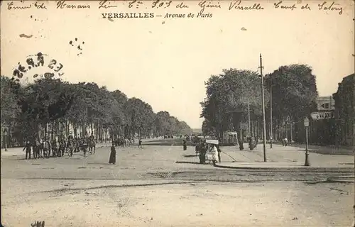 Versailles Avenue de Paris Kat. Versailles