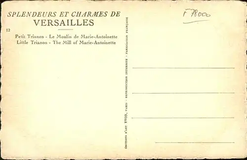 Versailles Splendeurs et Charmes de Versailles Kat. Versailles