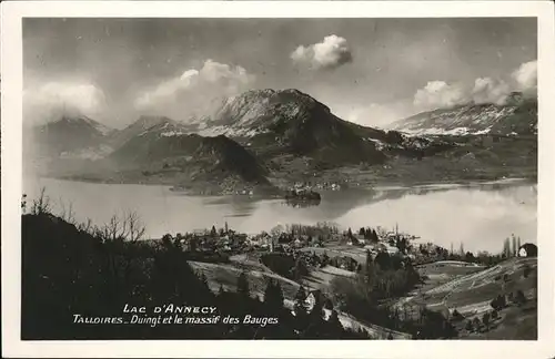 hw06838 Annecy Haute-Savoie Lac d`Annecy Kategorie. Annecy Alte Ansichtskarten