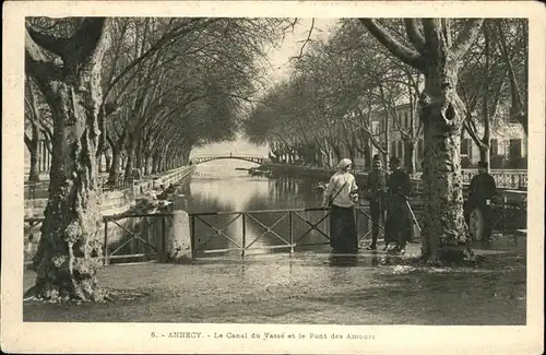 hw06903 Annecy Haute-Savoie Le Canal du Vassee
Pont des Amours Kategorie. Annecy Alte Ansichtskarten