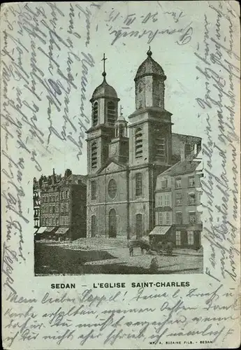 Sedan Eglise Saint-Charles Kat. Sedan