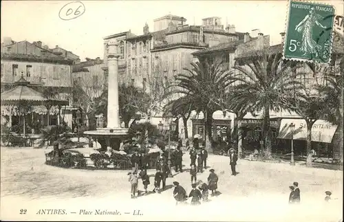 Antibes Place Nationale  Kat. Antibes