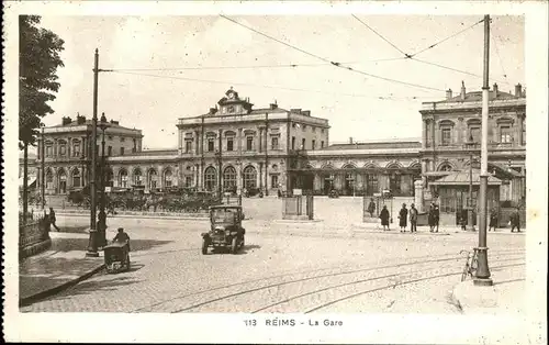 Reims La Gare Kat. Reims