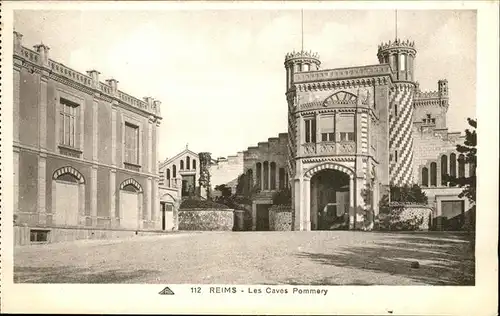 Reims Les Caves Pommery Kat. Reims