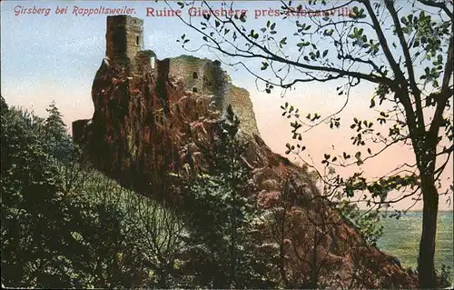 Rappoltsweiler Ruine Giersberg Kat. Ribeauville