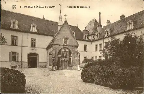 Dijon Hopital General de Dijon Chapelle Kat. Dijon