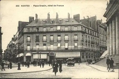 Nantes Place Graslin hotel de France Kat. Nantes
