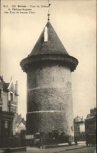 Rouen Chateau Philippe Auguste Kat. Rouen