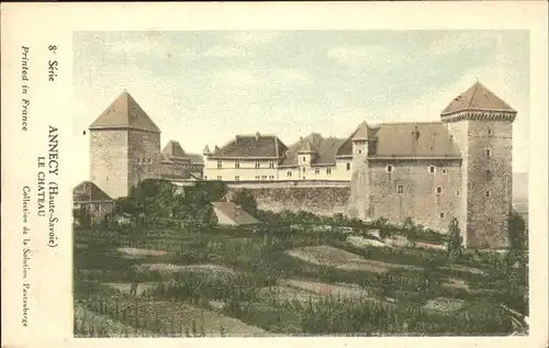 hw09278 Annecy Haute-Savoie Chateau Kategorie. Annecy Alte Ansichtskarten