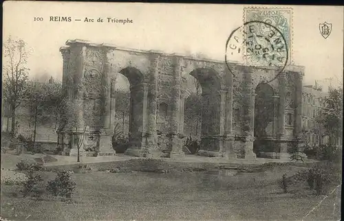 Reims Arc de Triomphe Kat. Reims