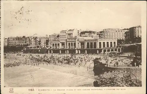 Biarritz Grande Plage Casino Municipal Kat. Biarritz