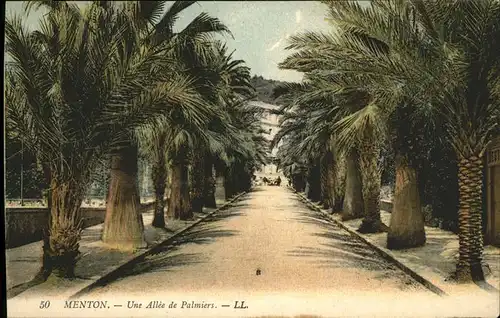 Menton Allee de Plamiers Kat. Menton