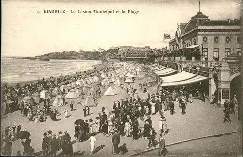 Biarritz Casino Municipal Plage Kat. Biarritz