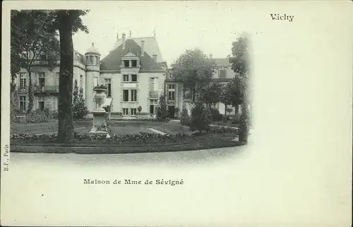 Vichy Maison Mme de Sevigne Kat. Vichy