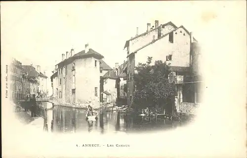 hw10694 Annecy Haute-Savoie Les Canaux Kategorie. Annecy Alte Ansichtskarten