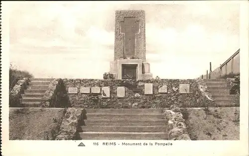 Reims Monument de la Pompelie Kat. Reims