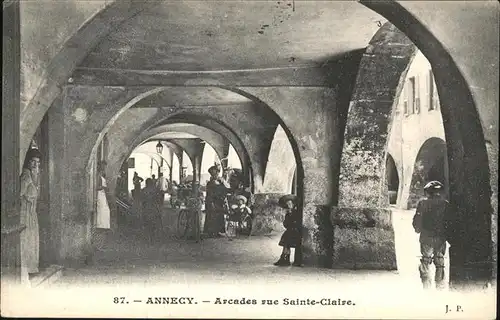 hw11125 Annecy Haute-Savoie Sainte Claire Kategorie. Annecy Alte Ansichtskarten