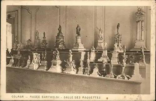 Colmar Musee Bartholdi Salle Maquettes Kat. Colmar