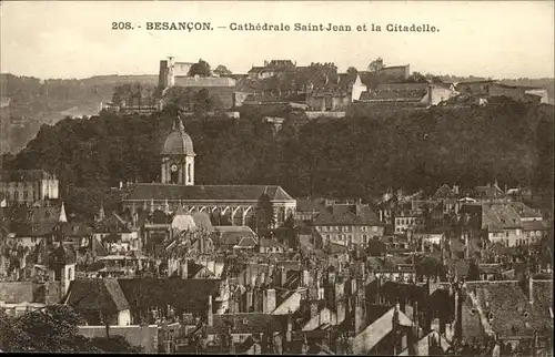 Besancon Cathedrale Saint-Jean Citadelle Kat. Besancon
